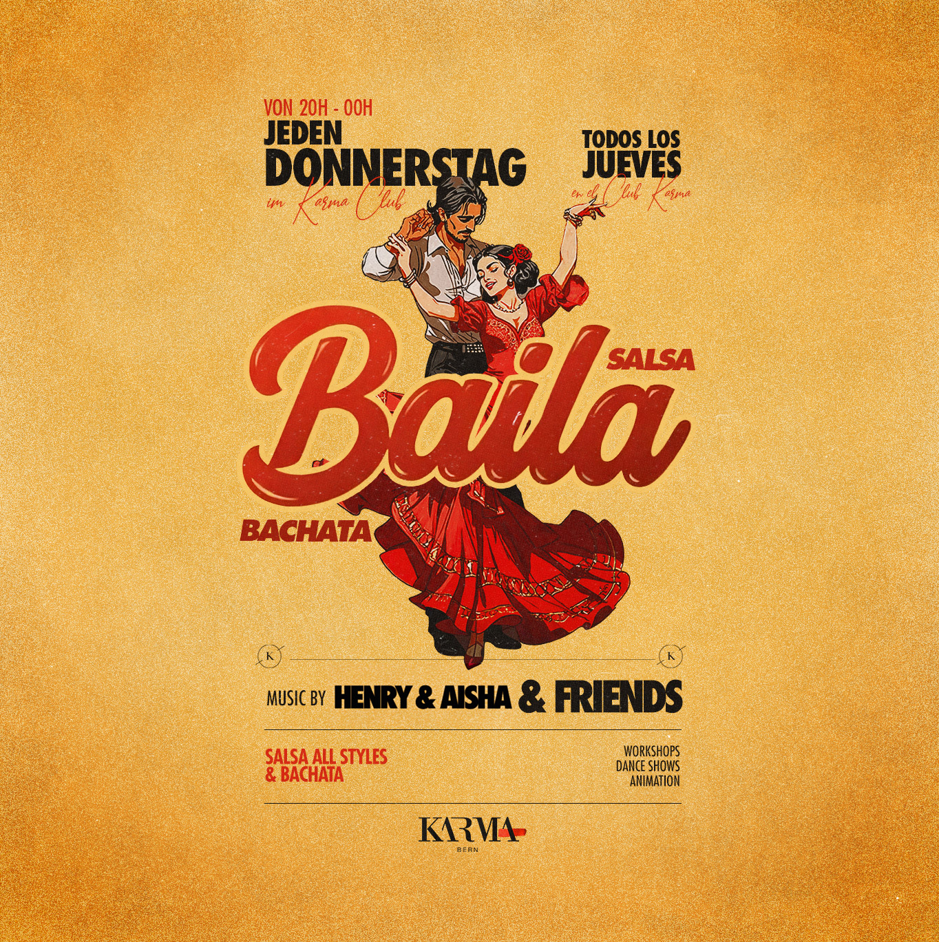 big salsa party zum start von 2026