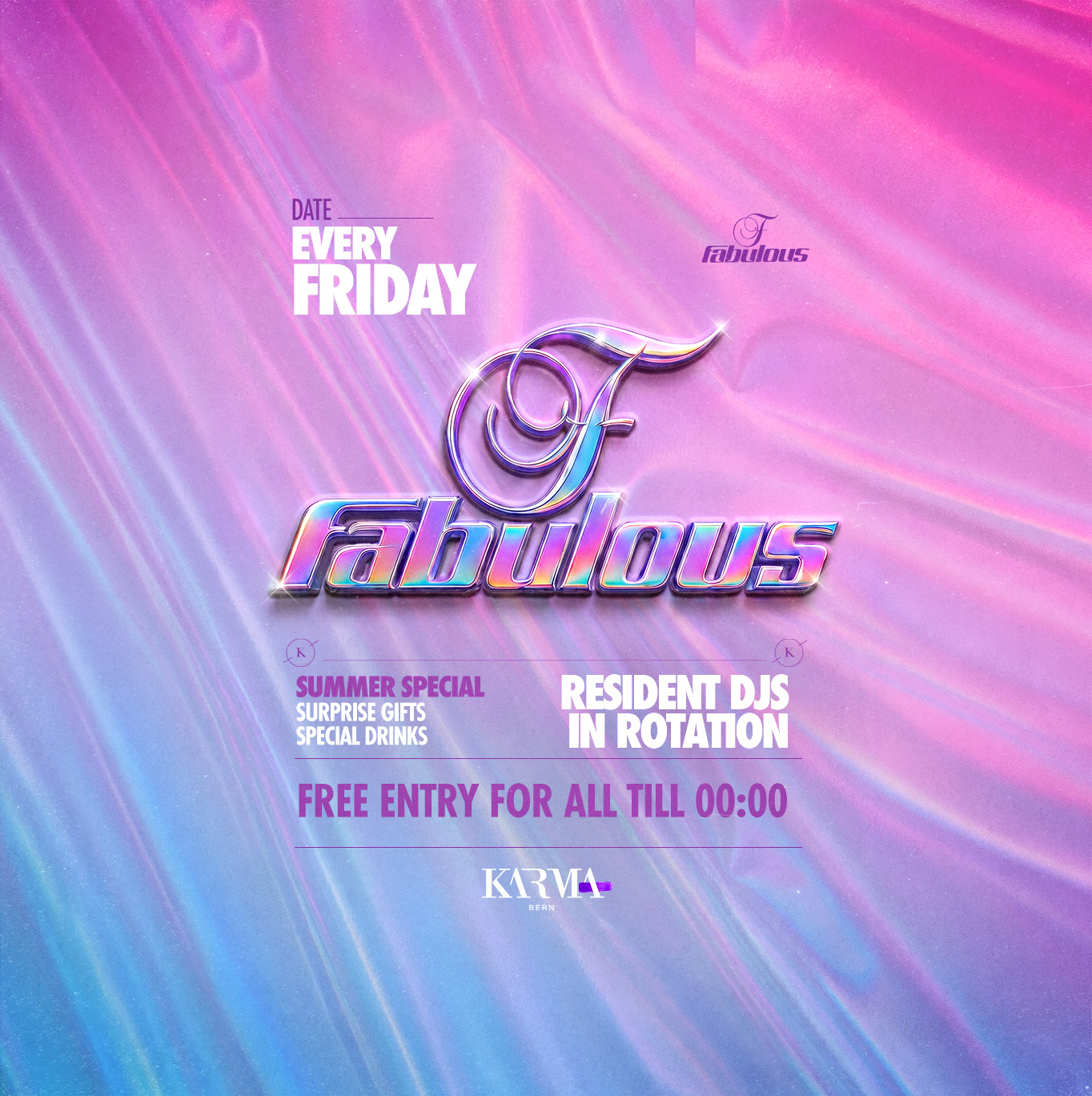 fabulous meets vibez  free entry for all till 00:00